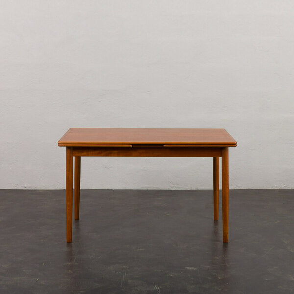 Large extension teak dining table by h. sigh & søn møbelfabrik, denmark 1960s – A rare vintage treasure