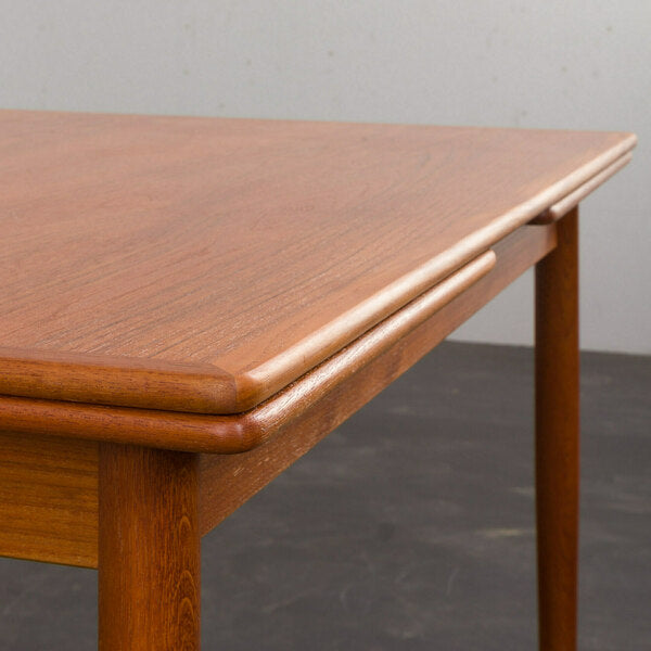 Large extension teak dining table by h. sigh & søn møbelfabrik, denmark 1960s – A rare vintage treasure