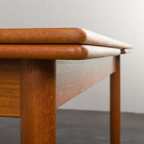 Large extension teak dining table by h. sigh & søn møbelfabrik, denmark 1960s – A rare vintage treasure